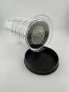 Coin Capsule Storage Tubes for Model "Y" Air-Tites #BLACK7806