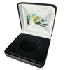 LSB1 Black Leatherette Display Box - Blue Stork