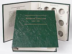 Littleton Morgan Silver Dollar Collection Book 1892 1921 JP s